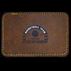 Faux Leather Engravable Patch - Round-Corner Rectangular Thumbnail