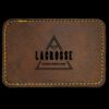 Faux Leather Engravable Patch - Round-Corner Rectangular Thumbnail