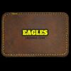 Faux Leather Engravable Patch - Round-Corner Rectangular Thumbnail