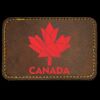 Faux Leather Engravable Patch - Round-Corner Rectangular Thumbnail