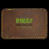 Faux Leather Engravable Patch - Round-Corner Rectangular Thumbnail