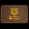 Faux Leather Engravable Patch - Round-Corner Rectangular Thumbnail