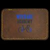 Faux Leather Engravable Patch - Round-Corner Rectangular Thumbnail