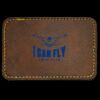 Faux Leather Engravable Patch - Round-Corner Rectangular Thumbnail
