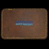 Faux Leather Engravable Patch - Round-Corner Rectangular Thumbnail