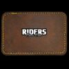 Faux Leather Engravable Patch - Round-Corner Rectangular Thumbnail