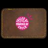 Faux Leather Engravable Patch - Round-Corner Rectangular Thumbnail