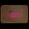 Faux Leather Engravable Patch - Round-Corner Rectangular Thumbnail