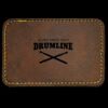 Faux Leather Engravable Patch - Round-Corner Rectangular Thumbnail