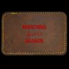 Faux Leather Engravable Patch - Round-Corner Rectangular Thumbnail