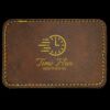 Faux Leather Engravable Patch - Round-Corner Rectangular Thumbnail