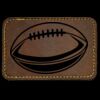 Faux Leather Engravable Patch - Round-Corner Rectangular Thumbnail