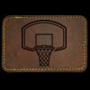 Faux Leather Engravable Patch - Round-Corner Rectangular Thumbnail