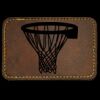 Faux Leather Engravable Patch - Round-Corner Rectangular Thumbnail