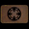 Faux Leather Engravable Patch - Round-Corner Rectangular Thumbnail
