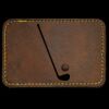 Faux Leather Engravable Patch - Round-Corner Rectangular Thumbnail