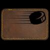 Faux Leather Engravable Patch - Round-Corner Rectangular Thumbnail