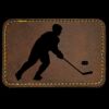 Faux Leather Engravable Patch - Round-Corner Rectangular Thumbnail