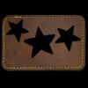 Faux Leather Engravable Patch - Round-Corner Rectangular Thumbnail