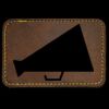 Faux Leather Engravable Patch - Round-Corner Rectangular Thumbnail