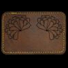 Faux Leather Engravable Patch - Round-Corner Rectangular Thumbnail