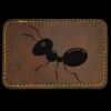 Faux Leather Engravable Patch - Round-Corner Rectangular Thumbnail