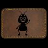 Faux Leather Engravable Patch - Round-Corner Rectangular Thumbnail