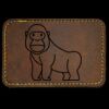 Faux Leather Engravable Patch - Round-Corner Rectangular Thumbnail