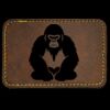 Faux Leather Engravable Patch - Round-Corner Rectangular Thumbnail