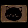 Faux Leather Engravable Patch - Round-Corner Rectangular Thumbnail