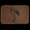 Faux Leather Engravable Patch - Round-Corner Rectangular Thumbnail