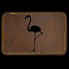 Faux Leather Engravable Patch - Round-Corner Rectangular Thumbnail
