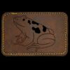 Faux Leather Engravable Patch - Round-Corner Rectangular Thumbnail