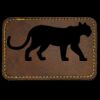 Faux Leather Engravable Patch - Round-Corner Rectangular Thumbnail