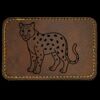 Faux Leather Engravable Patch - Round-Corner Rectangular Thumbnail