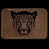 Faux Leather Engravable Patch - Round-Corner Rectangular Thumbnail