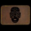 Faux Leather Engravable Patch - Round-Corner Rectangular Thumbnail