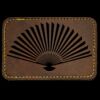 Faux Leather Engravable Patch - Round-Corner Rectangular Thumbnail