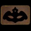 Faux Leather Engravable Patch - Round-Corner Rectangular Thumbnail