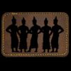 Faux Leather Engravable Patch - Round-Corner Rectangular Thumbnail