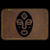 Faux Leather Engravable Patch - Round-Corner Rectangular Thumbnail