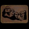 Faux Leather Engravable Patch - Round-Corner Rectangular Thumbnail