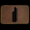Faux Leather Engravable Patch - Round-Corner Rectangular Thumbnail