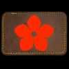 Faux Leather Engravable Patch - Round-Corner Rectangular Thumbnail