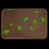 Faux Leather Engravable Patch - Round-Corner Rectangular Thumbnail
