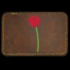 Faux Leather Engravable Patch - Round-Corner Rectangular Thumbnail