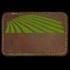Faux Leather Engravable Patch - Round-Corner Rectangular Thumbnail