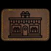 Faux Leather Engravable Patch - Round-Corner Rectangular Thumbnail