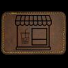 Faux Leather Engravable Patch - Round-Corner Rectangular Thumbnail
