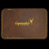 Faux Leather Engravable Patch - Round-Corner Rectangular Thumbnail